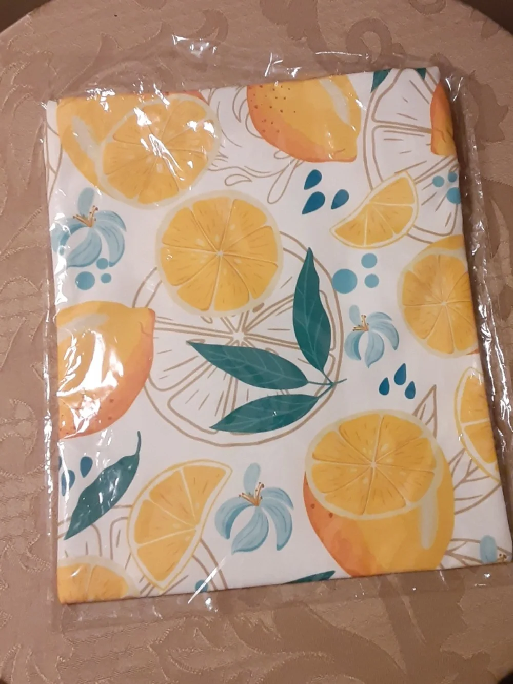 Lemon Nylon Tote